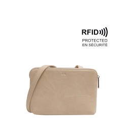 Anya Crossbody Wallet - Almond Milk 